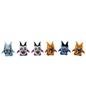Kinder Crazy Friends Monsters Plastic Collectible Figures Lot of 6